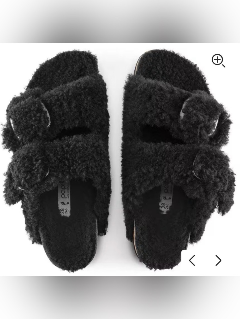 Birkenstock Arizona Big Buckle Shearling Sandal